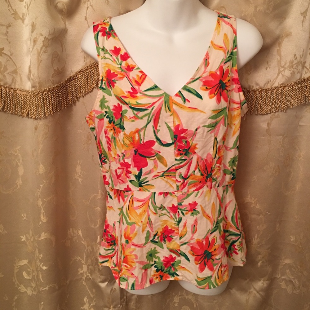 J Crew Sleeveless Top